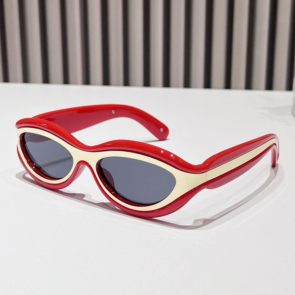 Wholesale Color Combat Retro Outdoor Ultraviolet Sunglasses